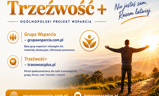 Zdjęcie do Trzeźwość+ &ndash; wsparcie dla os&oacute;b uzależnionych i ich bliskich