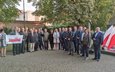Zdjęcie do Mieszkańcy regionu uczcili 41-szą rocznicę podpisania Porozumień Sierpniowych 