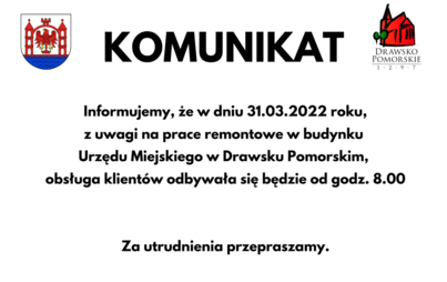Zdjęcie do Komunikat