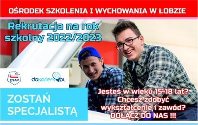 Zdjęcie do Nab&oacute;r do Ośrodka Szkolenia i Wychowania w Łobzie