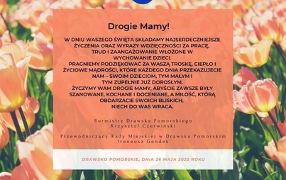 Zdjęcie do Życzenia z okazji Dnia Matki