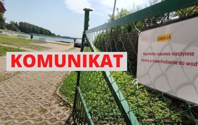 Zdjęcie do KOMUNIKAT!!! Kąpielisko w Gudowie czasowo nieczynne