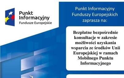 Zdjęcie do Mobilne Punkty Informacyjne w Czaplinku oraz Drawsku Pomorskim