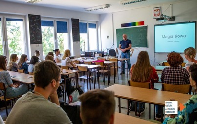 Zdjęcie do &bdquo;Magia słowa&rdquo; w drawskim liceum