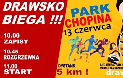 Zdjęcie do Zapraszamy na wydarzenie sportowe &bdquo;Drawsko Biega&rdquo;