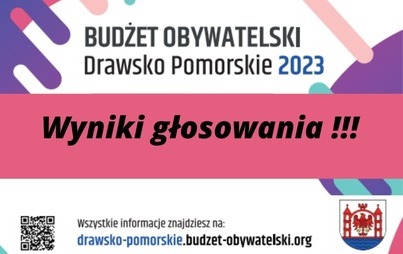 Zdjęcie do Znamy wyniki VII edycji Drawskiego Budżetu Obywatelskiego 2023