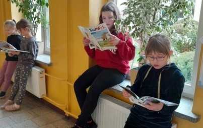 Zdjęcie do Przerwa na czytanie w szkole w Mielenku