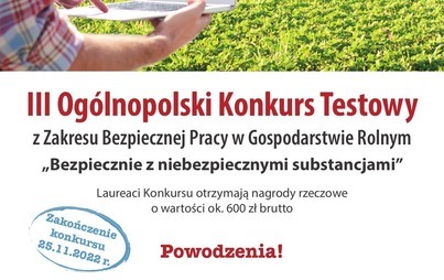 Zdjęcie do Konkurs &bdquo;Bezpiecznie z niebezpiecznymi substancjami&rdquo;