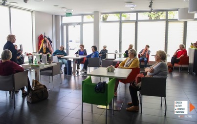 Zdjęcie do Spotkanie z Mirą G&oacute;recką w ramach projektu biblioteka tu jesteś u siebie 2022 