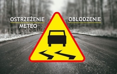 Zdjęcie do Oblodzenie !!! - ostrzeżenie meteorologiczne