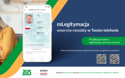 Zdjęcie do mLegitymacja emeryta-rencisty