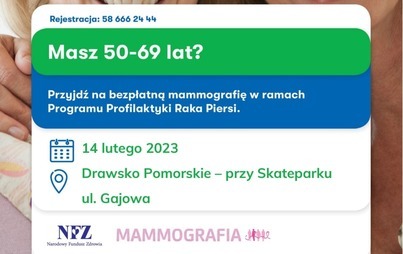 Zdjęcie do Badania w mobilnej pracowni mammograficznej LUX MED w lutym - Drawsko Pomorskie