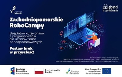 Zdjęcie do Marszałek Wojew&oacute;dztwa Zachodniopomorskiego zaprasza młodzież na Zachodniopomorskie RoboCampy online!