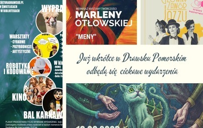 Zdjęcie do Już wkr&oacute;tce w Drawsku Pomorskim odbędą się ciekawe wydarzenia. Zapraszamy Państwa serdecznie!