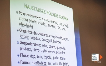 Zdjęcie do Co czas robi z językiem oraz jak wielką moc mają słowa?- panel językoznawczy