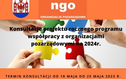 Zdjęcie do Konsultacje projektu rocznego programu wsp&oacute;łpracy z organizacjami pozarządowymi na 2024r.