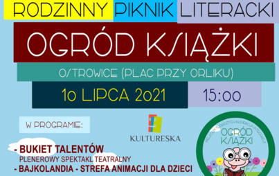 Zdjęcie do Zapraszamy na ,,Ogr&oacute;d książki" w Ostrowicach