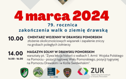 Zdjęcie do 4 marca - rocznica zakończenia walk o ziemię drawską