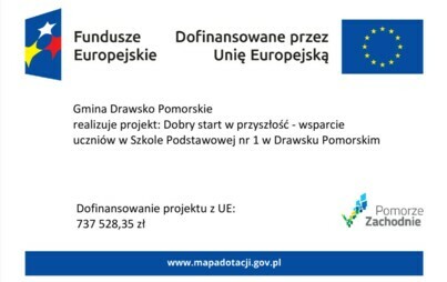 Zdjęcie do Dobry start w przyszłość - wsparcie uczni&oacute;w w Szkole Podstawowej w Drawsku Pomorskim