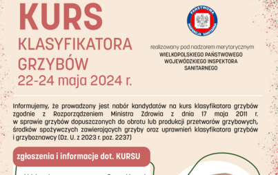 Zdjęcie do Kurs klasyfikatora grzyb&oacute;w