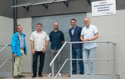 Zdjęcie do Stacja uzdatniania wody w Drawsku Pomorskim przeszła rozbudowę i modernizację.
