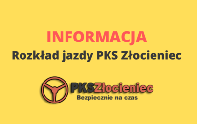 Zdjęcie do Informacja. Rozkład jazdy PKS Złocieniec.