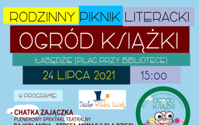 Zdjęcie do "Ogr&oacute;d książki" w Łabędziach