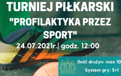 Zdjęcie do Turniej Piłkarski "Profilaktyka przez sport" 