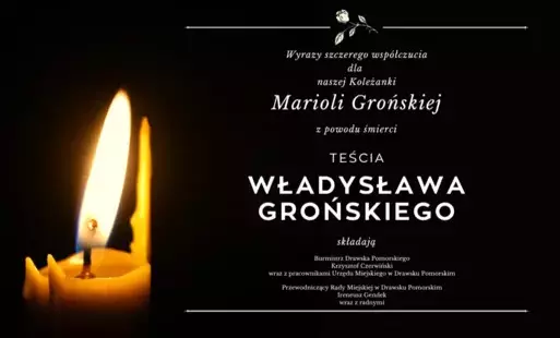 Zdjęcie do Kondolencje...