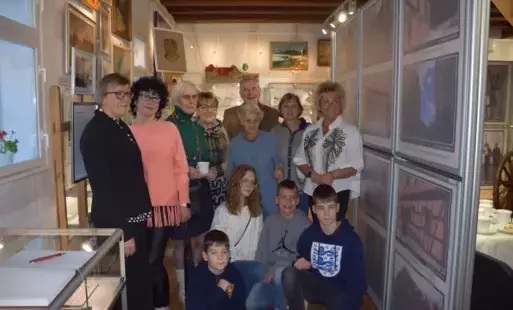 Zdjęcie do &bdquo;Kolorowy świat w malarstwie Bronisława Rychlika&rdquo; spotkanie wspomnieniowe w Magazynie Solnym