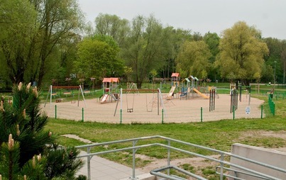 Zdjęcie do 4 sierpnia plac zabaw w Parku Chopina będze zamknięty