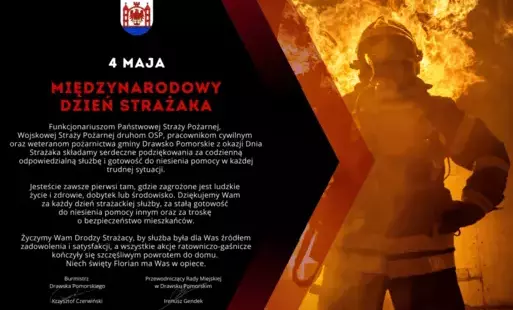 Zdjęcie do Międzynarodowy Dzień Strażaka