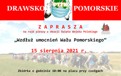Zdjęcie do PTTK Drawsko Pomorskie zaprasza na rajd pieszy