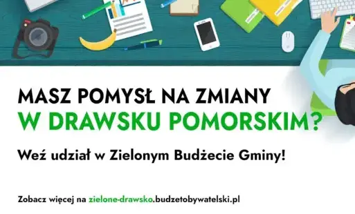 Zdjęcie do Zielony Budżet w Drawsku Pomorskim &ndash; Tw&oacute;j pomysł, nasza wsp&oacute;lna przestrzeń!
