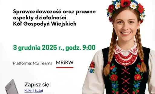 Zdjęcie do Szkolenie dla K&oacute;ł Gospodyń Wiejskich
