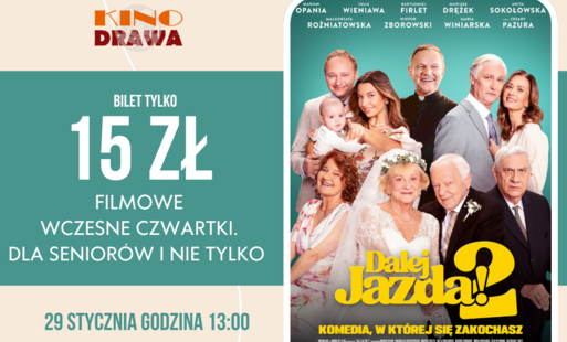 Zdjęcie do Kino przyjazne seniorom. Nowa oferta Centrum Kultury im. Eugeniusza Poniatowskiego.