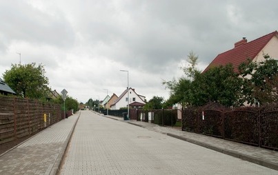Zdjęcie do Przebudowa ulicy Mazurskiej zakończona