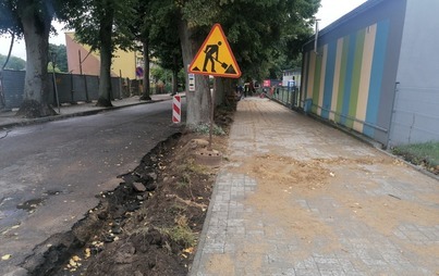 Zdjęcie do Trwają prace na ulicy Seminaryjnej