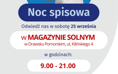 Zdjęcie do Noc spisowa w Drawsku Pomorskim