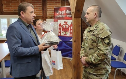 Zdjęcie do Spotkanie samorządowc&oacute;w z przedstawicielem dow&oacute;dztwa wojska US Army