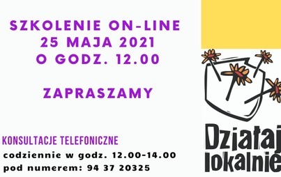 Zdjęcie do Szkolenie "Działaj Lokalnie"