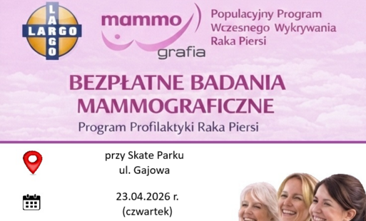 Zdjęcie do Bezpłatna mammografia