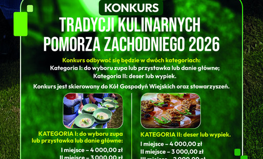 Zdjęcie do Konkurs Tradycji Kulinarnych Pomorza Zachodniego