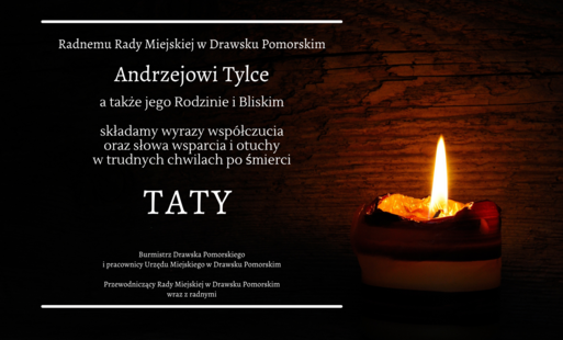 Zdjęcie do Kondolencje