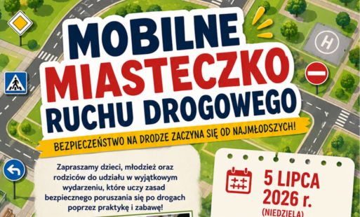 Zdjęcie do Mobilne Miasteczko Ruchu Drogowego już wkr&oacute;tce w Drawsku Pomorskim!