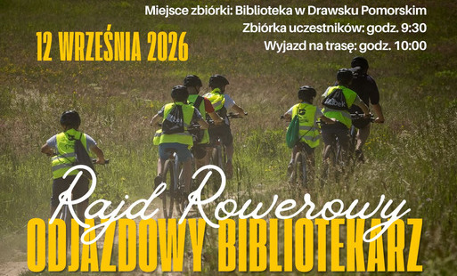 Zdjęcie do Odjazdowy Bibliotekarz na Pojezierzu Drawskim. Ruszają zapisy na rajd rowerowy. 